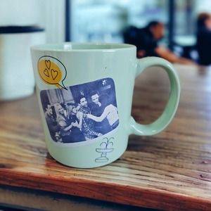 Matthew Perry F.R.I.E.N.D.S 21 oz Zak! Designs Mug Mint Green None Of It Matters